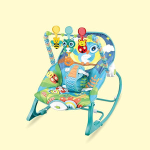 Safe-O-Kid SweetSwing Baby Rocker Cum Bouncer Blue | The Mom Store - Swings