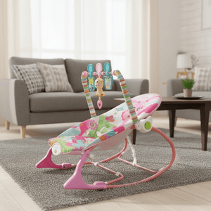 Safe-O-Kid SweetSwing Baby Rocker Pink | Mom Store - Swings