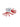 Safe - O - Kid® Talk Tools Jaw Grading Bite Blocks (Red) - Pack of 2 - SOK9TALK001