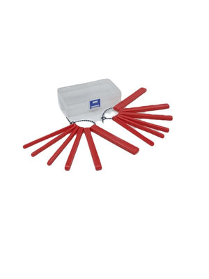 Safe - O - Kid® Talk Tools Jaw Grading Bite Blocks (Red) - Pack of 2 - SOK9TALK001