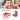 Safe-O-Kid® Talk Tools Jaw Grading Bite Blocks (Red) -Pack of 2 - Teether