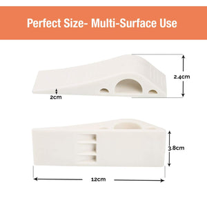Safe-O-Kid TPR Door Stopper White - Baby Safety