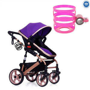 Safe-O-Kid Universal Stroller Cup Holder Pink | The Mom Store - Baby Stroller Accessories