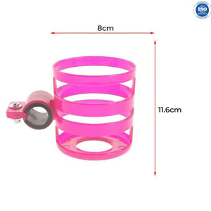 Safe-O-Kid Universal Stroller Cup Holder Pink | The Mom Store - Baby Stroller Accessories