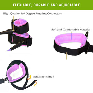 Safe-O-Kid- Wrist Link, Adjustable Strap Safety Link for Baby- Pink - Baby Safety