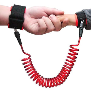 Safe - O - Kid - Wrist Link, Adjustable Strap Safety Link for Baby, Red Pack Of - 1 - SOK9WRLINK004