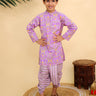 Sage Violet Boys Dhoti Kurta Set - KES - SC - SVLDT - 0 - 6