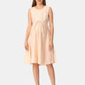 Sandal Shimmer Yarn Dyed Stripe Maternity and Nursing Dress - MEW-SNDSY-S
