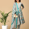 Sanskriti Chhaon Maternity and Nursing Kurta Set With Dupatta - MEW - SK - SNSKC - S