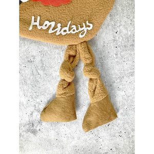 Santa Long Hanging Knot Legs Christmas Stocking, 16 inches - XMAS STOCKINGS