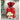 Santa Red & Grey Checks Christmas Sack - 