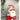 Santa Red & White Knitted Christmas Sack - 