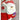 Santa Red & White Knitted Christmas Sack - 