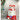 Santa Red & White Knitted Christmas Sack - 