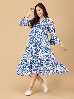 Santor - dreamy Maternity and Nursing Dress - DRS - SD - SNTDM - S