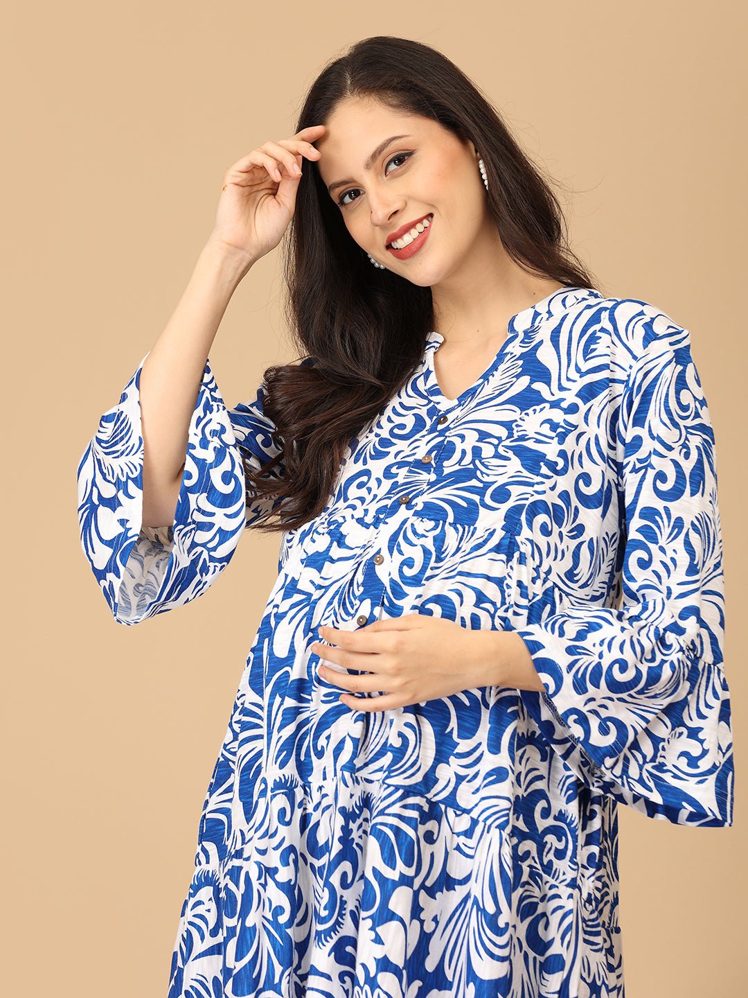 Santor - dreamy Maternity and Nursing Dress - DRS - SD - SNTDM - S