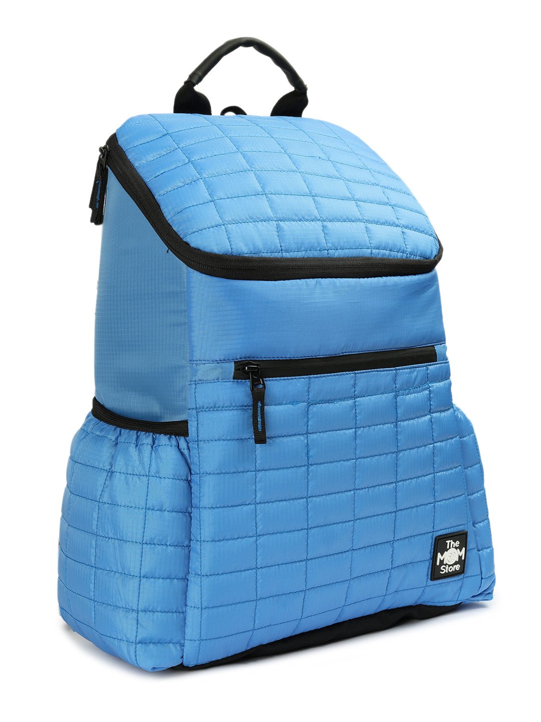 Sapphire Snuggle Quilted Diaper Bag - Blue Diaper Bags