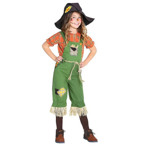 Scarecrow Girl, Halloween Costume Fancy Dress Up - 4 - 6 Years Halloween