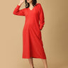 Scarlet Spark Maternity and Nursing Winter Dress - MWW - SD - SCRS - S