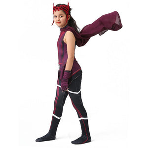 Scarlet Witch Kids Halloween Costume Dress Up - 7 - 8 Years Halloween