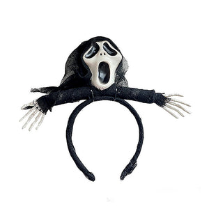 Scary Ghost theme Led Light & Voice operated Headband Halloween Party Hair Accessory - Little Surprise BoxScary Ghost theme Led Light & Voice operated Headband Halloween Party Hair Accessory