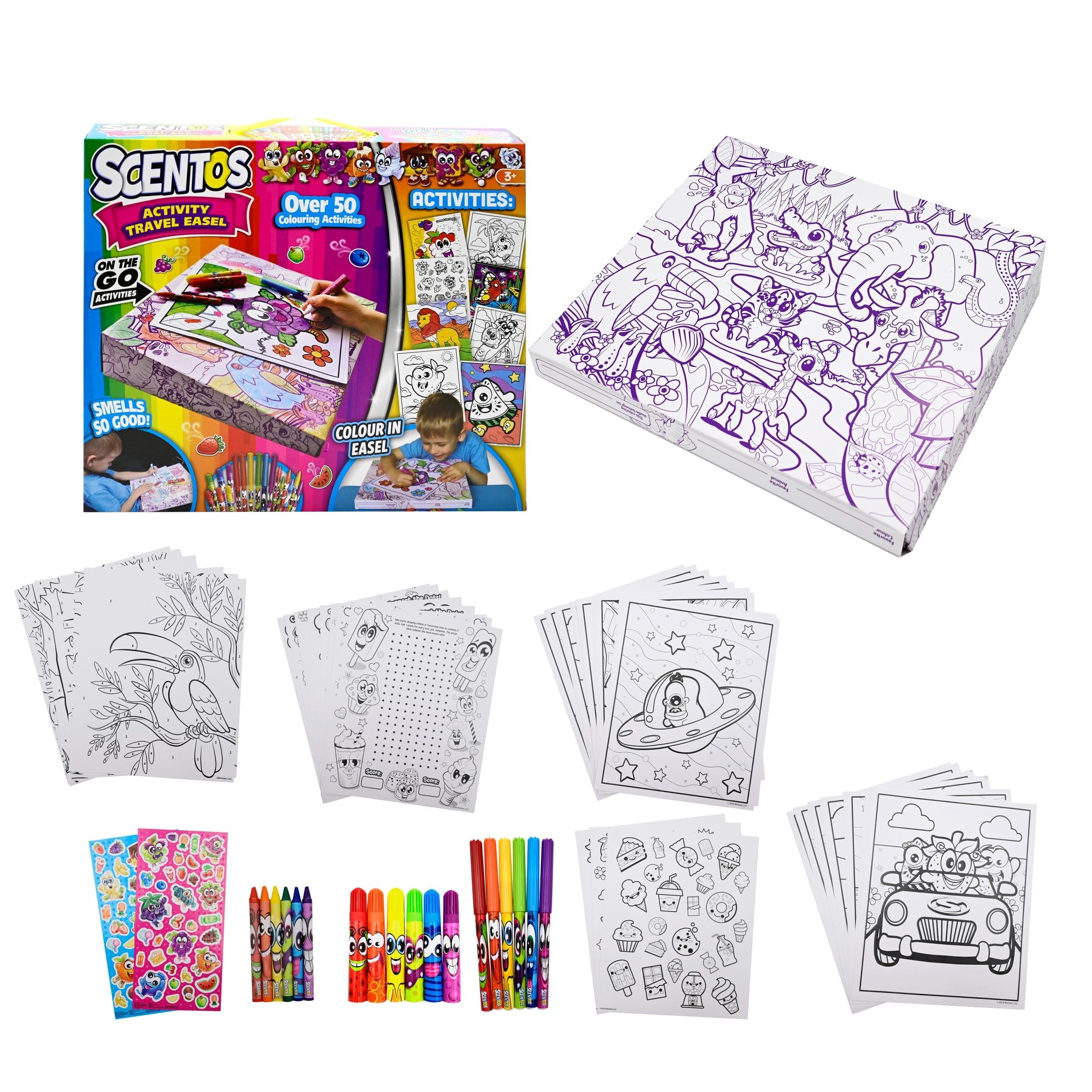 Scentos Activity Travel Easel - 20163