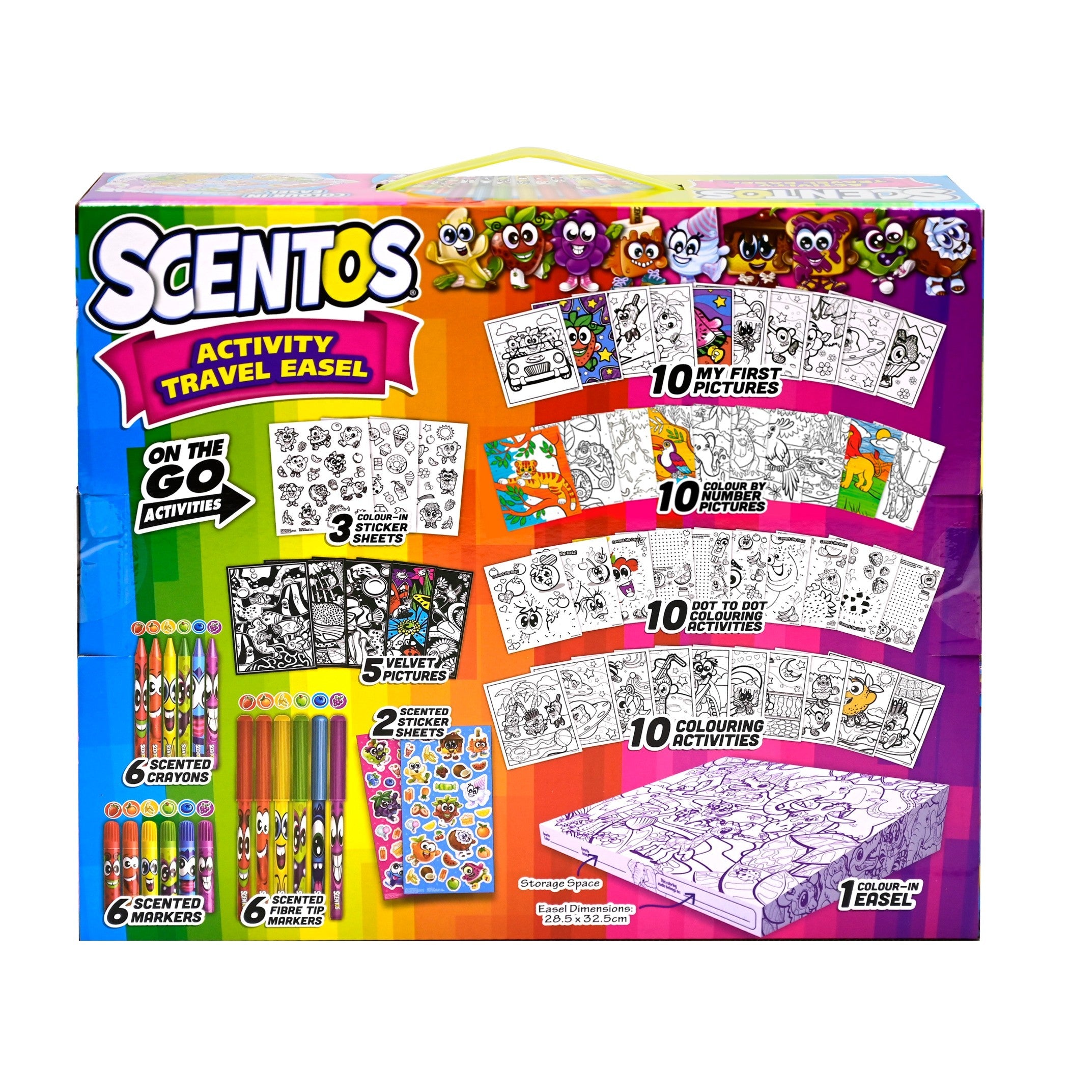Scentos Activity Travel Easel - 20163