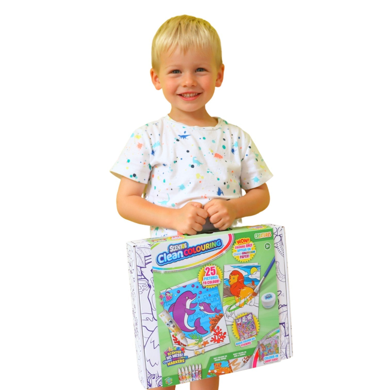 SCENTOS Clean coloring Box Set Creatures - 20241