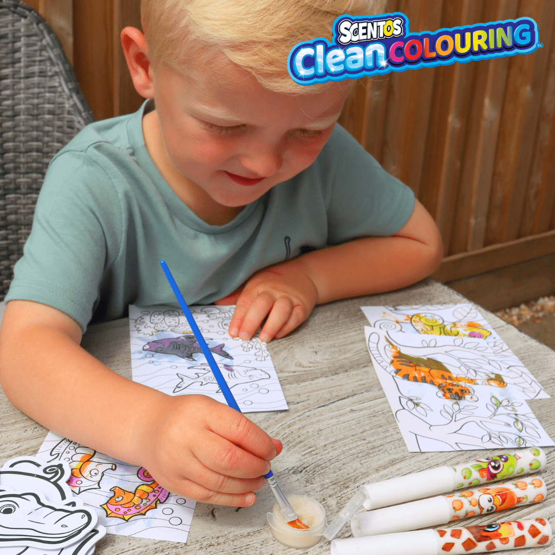 SCENTOS Clean coloring Box Set Creatures - 20241