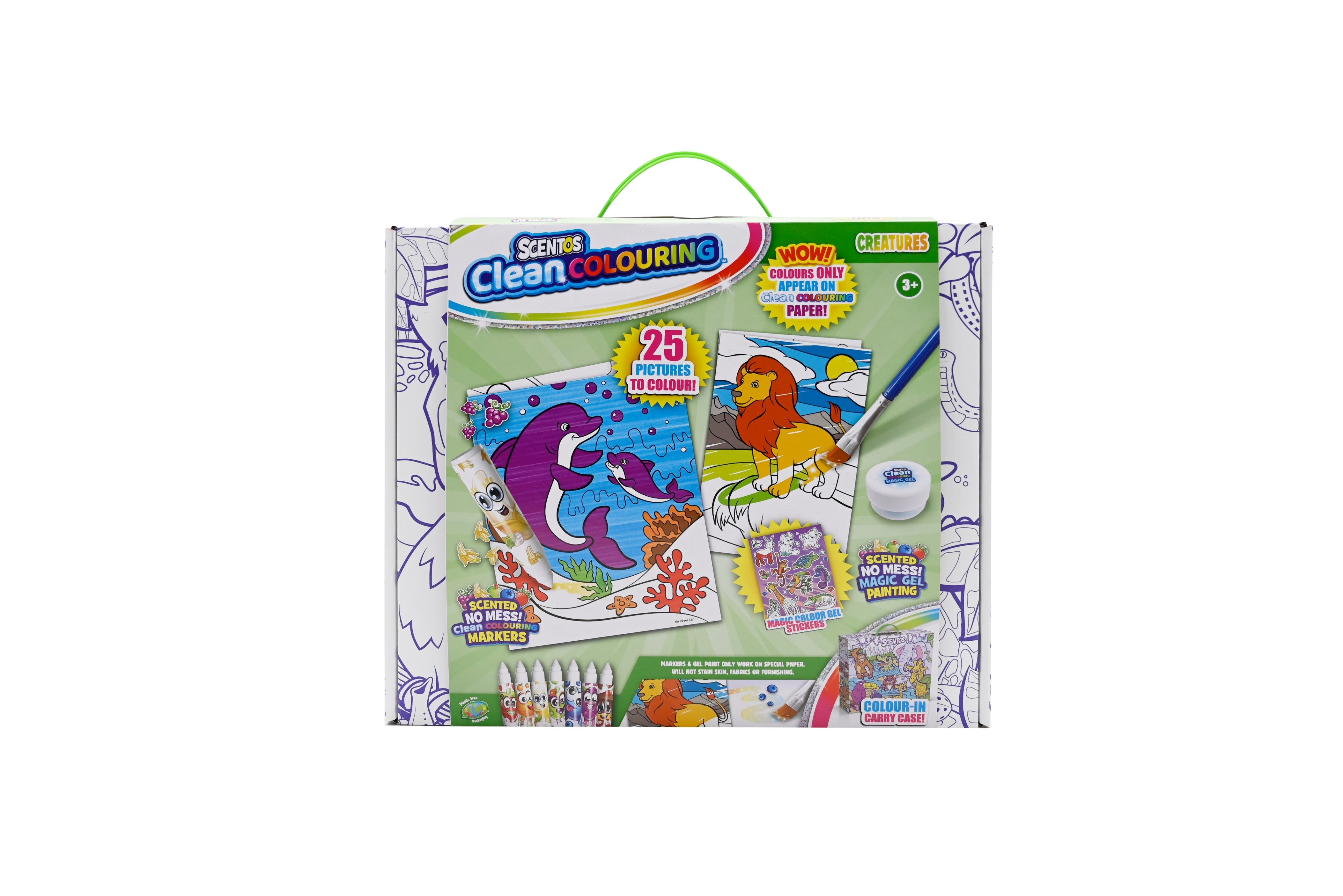 SCENTOS Clean coloring Box Set Creatures - 20241