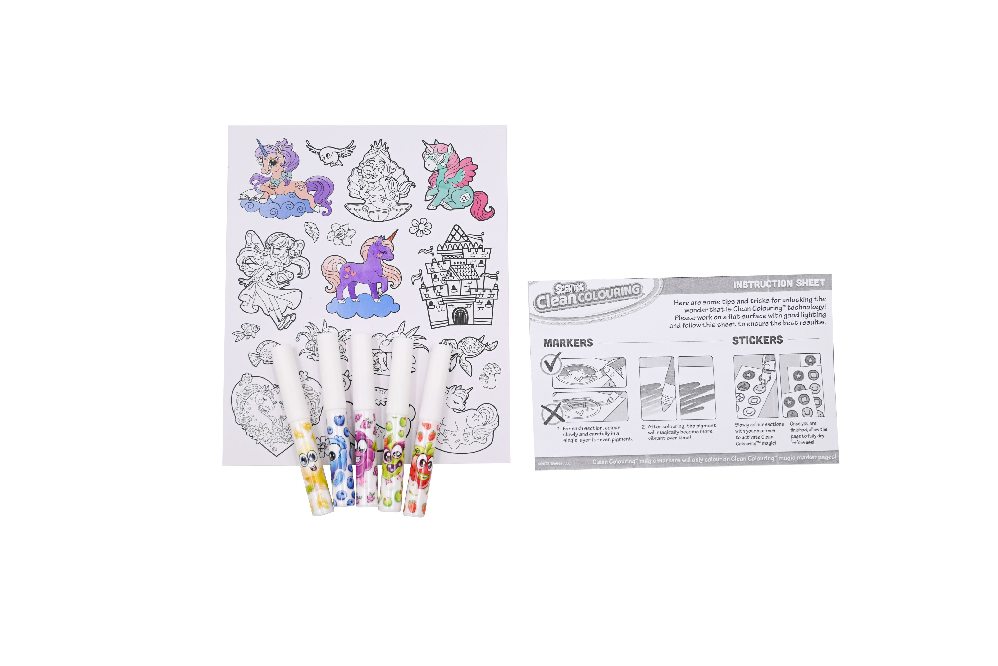 SCENTOS Clean Coloring Markers - Adventure - 20211