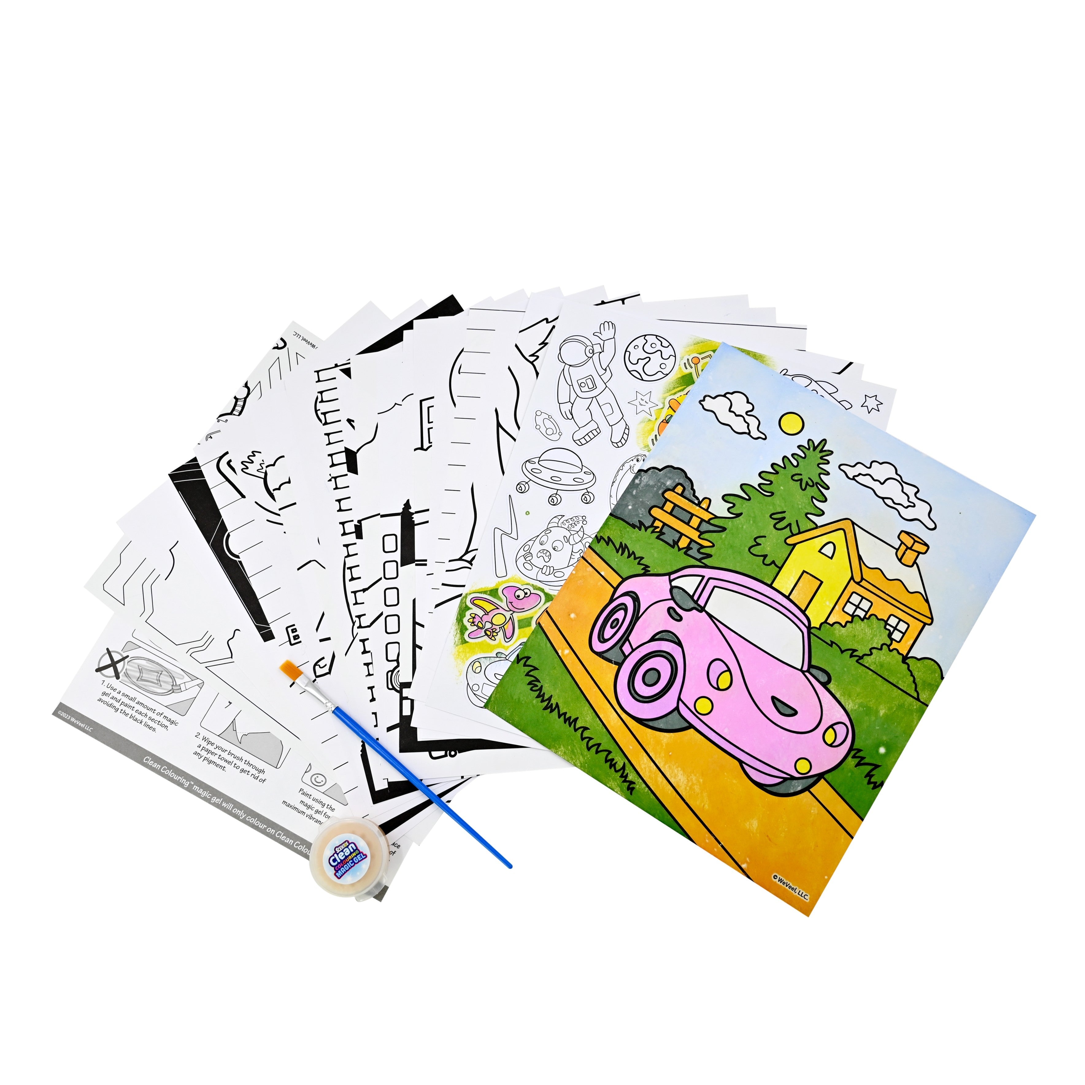 SCENTOS Clean coloring Painting - Adventure - 20264