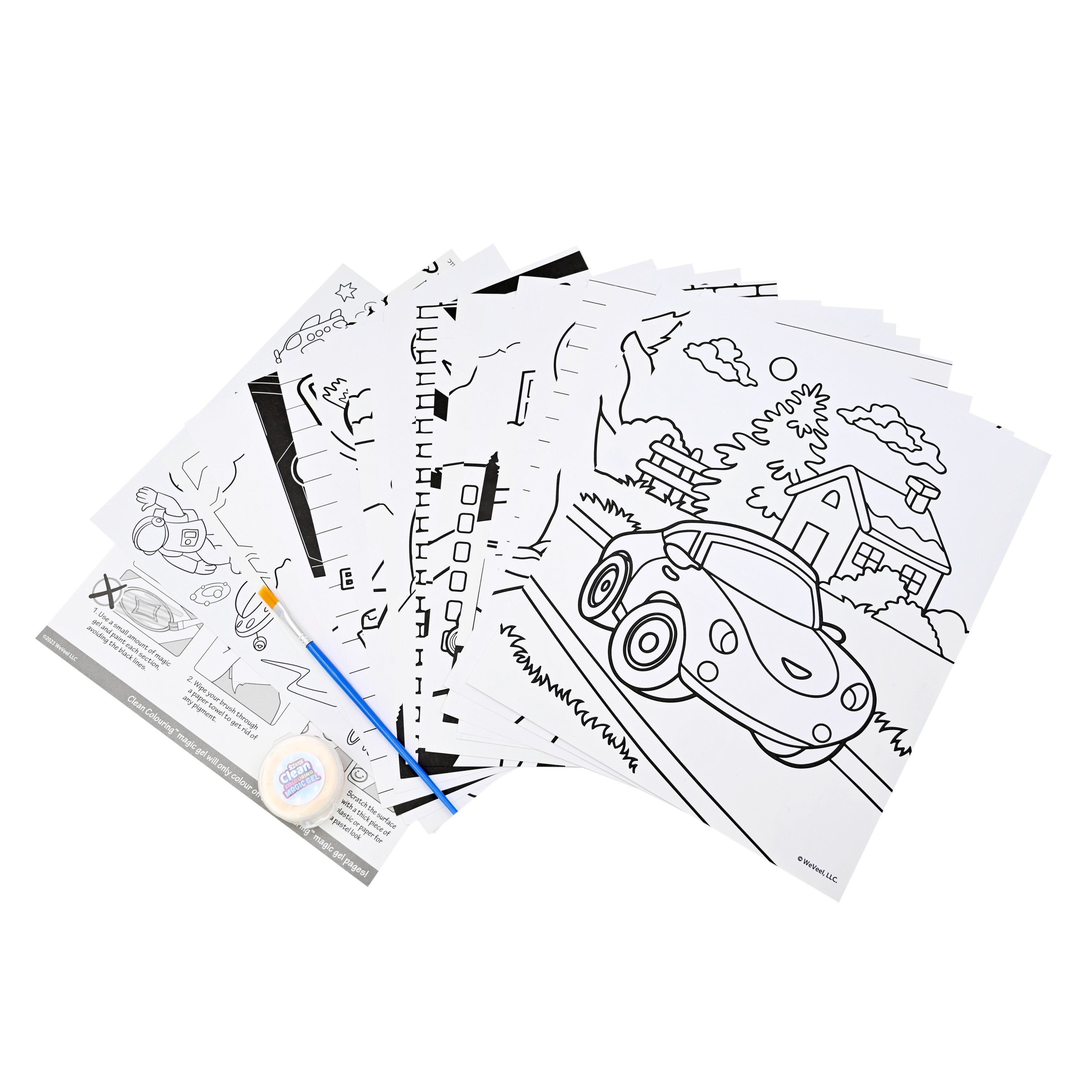 SCENTOS Clean coloring Painting - Adventure - 20264
