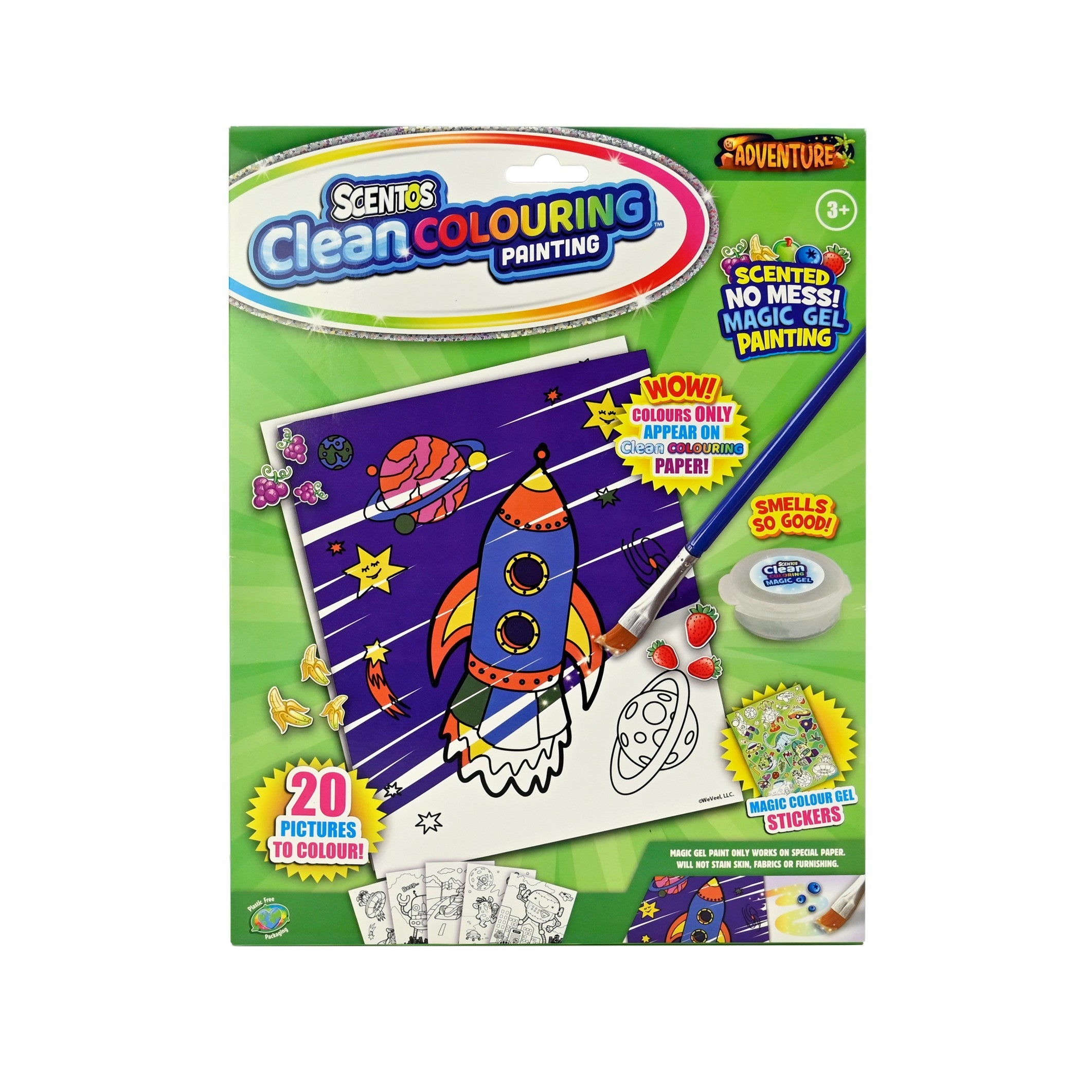 SCENTOS Clean coloring Painting - Adventure - 20264