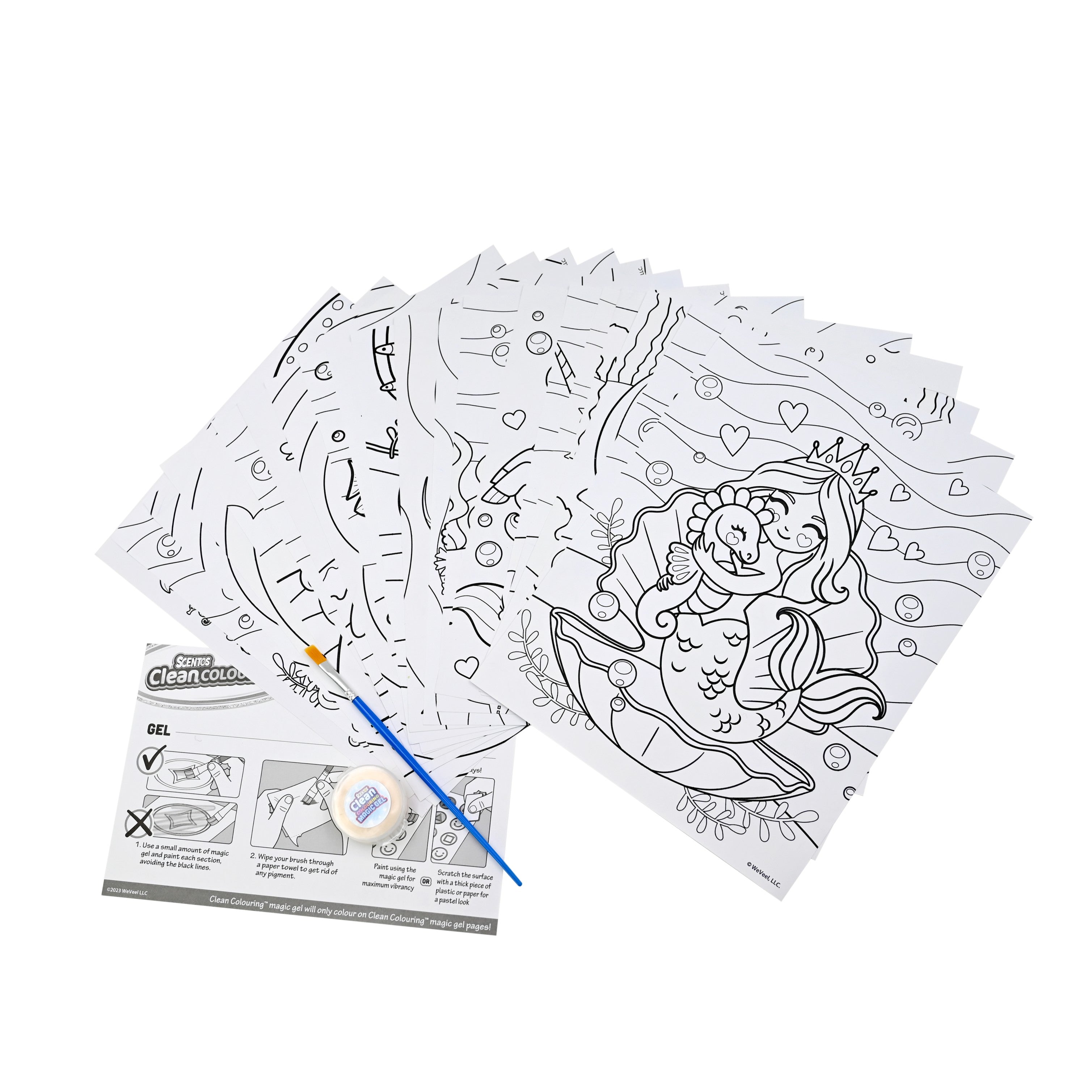 SCENTOS Clean coloring Painting - Enchanted - 20263