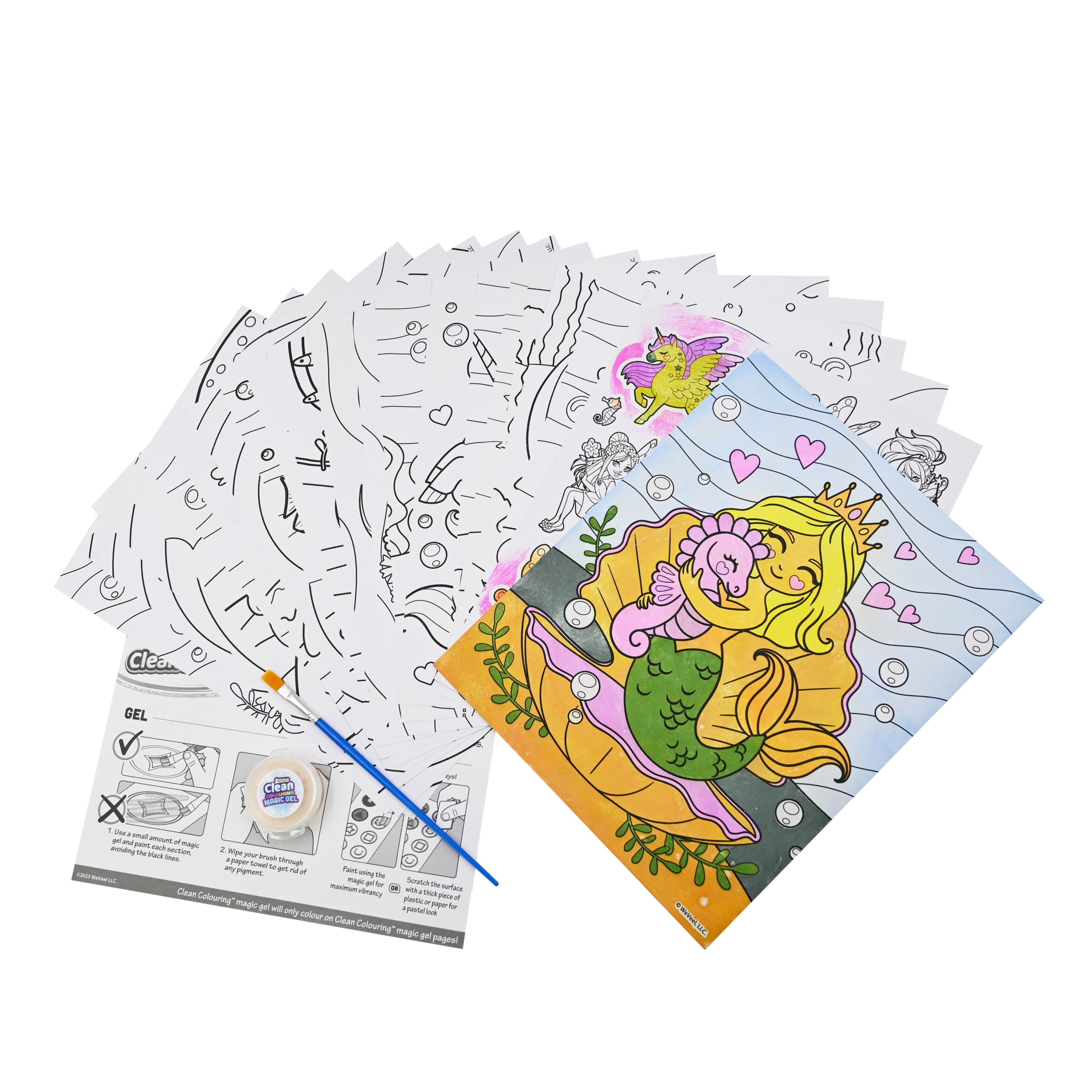 SCENTOS Clean coloring Painting - Enchanted - 20263