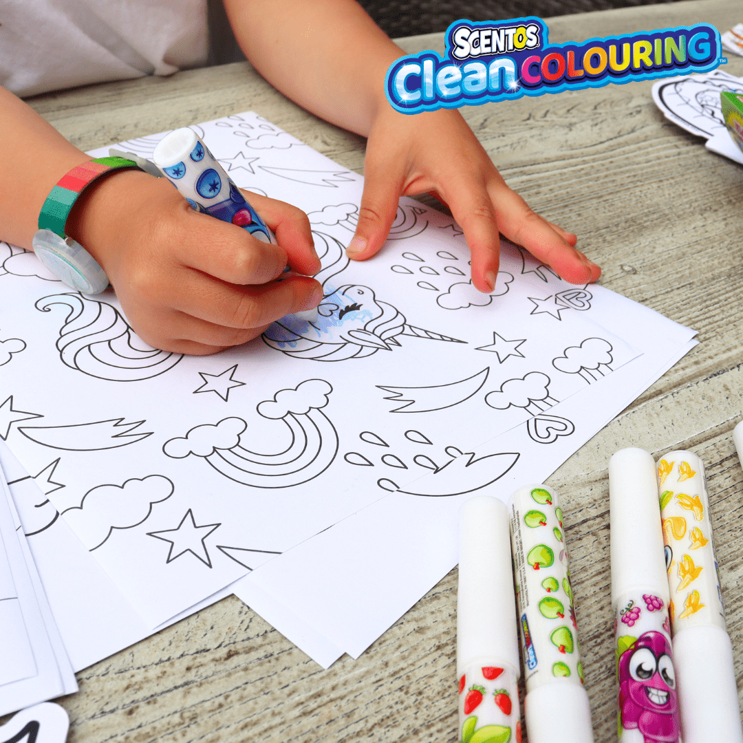 SCENTOS Clean Colouring Markers - Enchanted - 20210