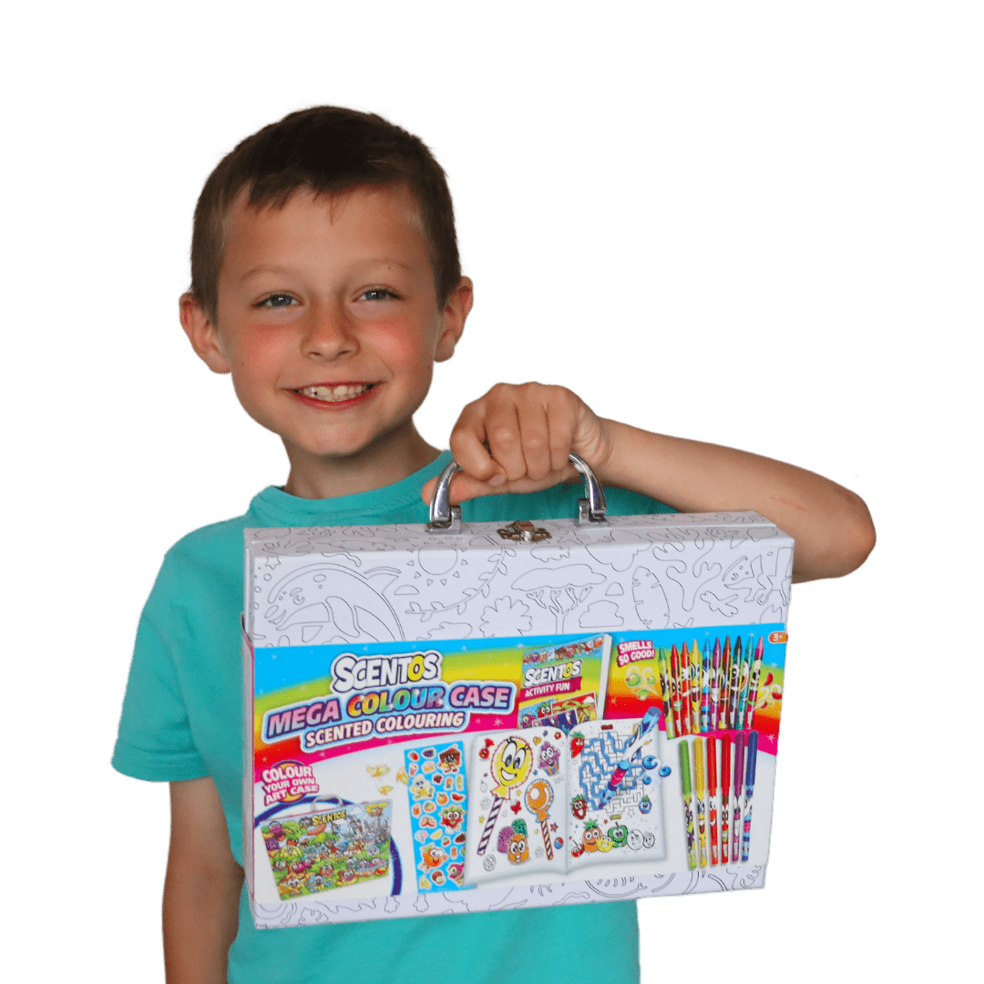 SCENTOS Colour In Mini Case Mega Colouring - 40481