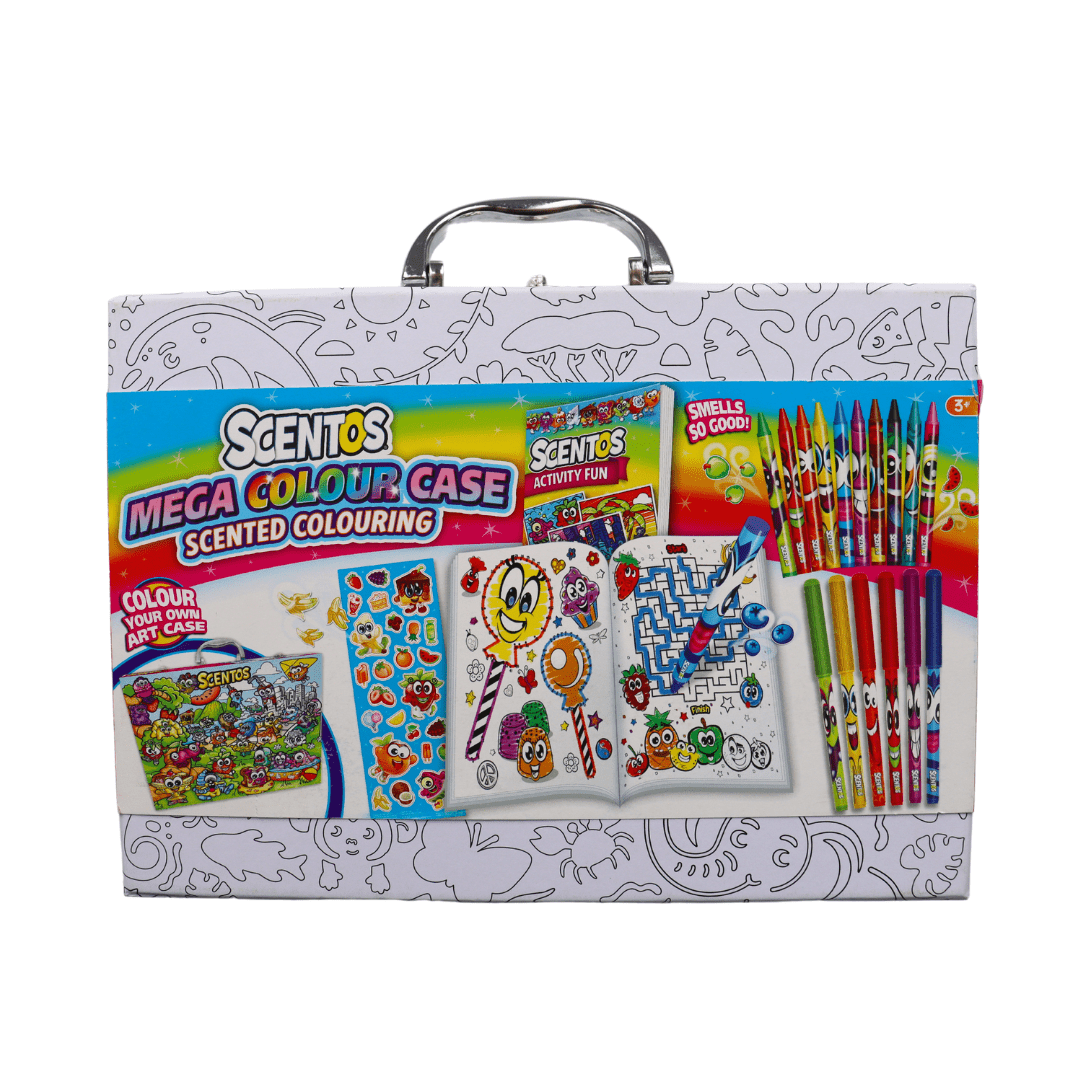 SCENTOS Colour In Mini Case Mega Colouring - 40481