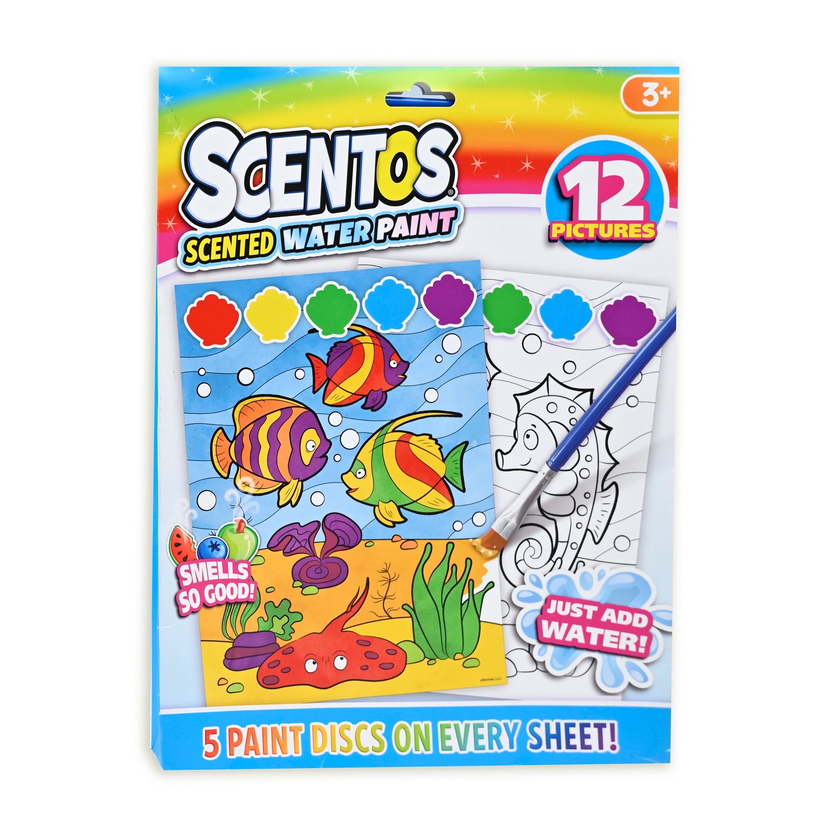 SCENTOS Magic Painting Pictures 12 Sheet - 10473
