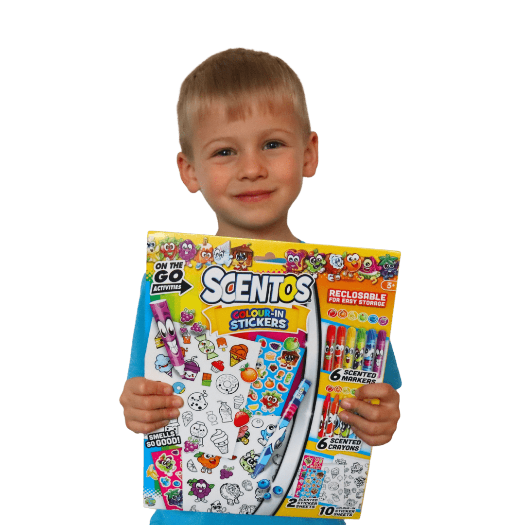 SCENTOS ON THE GO COLOUR IN STICKERS - 45183