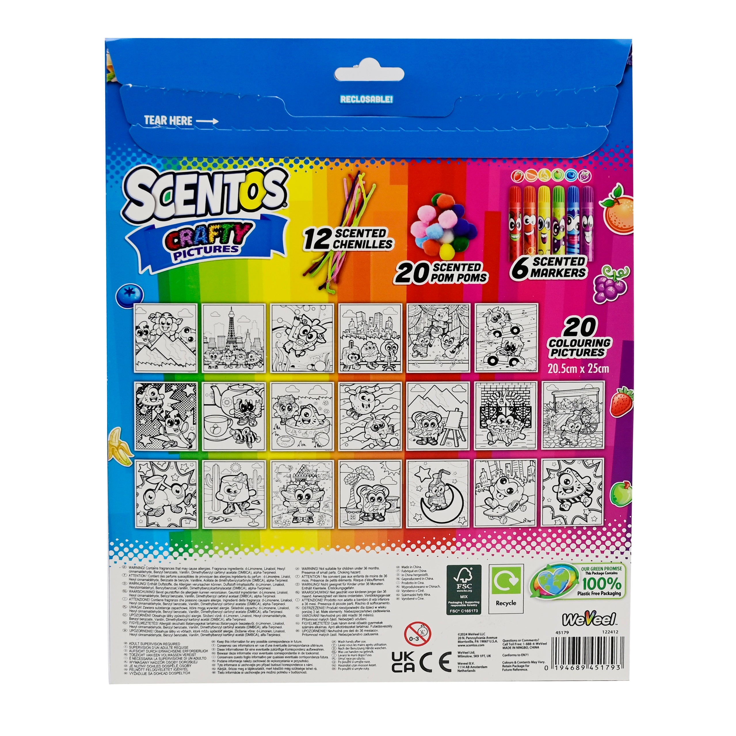 SCENTOS ON THE GO CRAFTY PICTURES - 45179