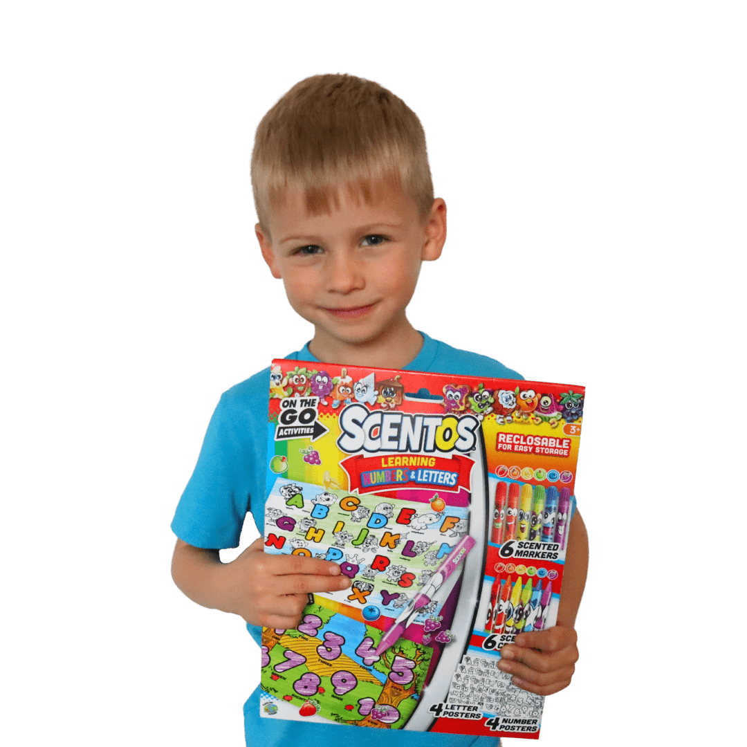 SCENTOS ON THE GO LEARNING NUMBERS & LETTERS - 45182