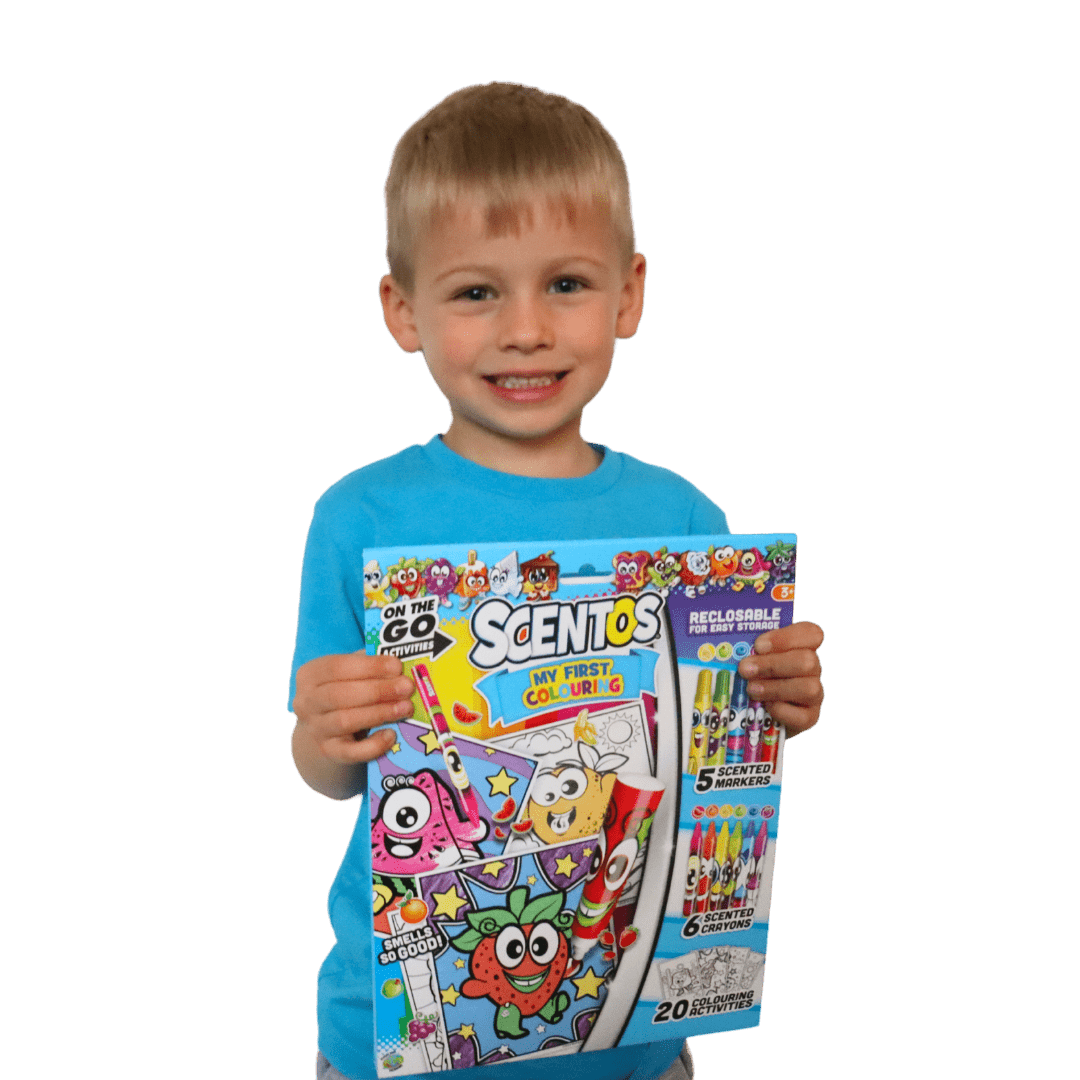 SCENTOS ON THE GO MY FIRST COLOURING - 45178