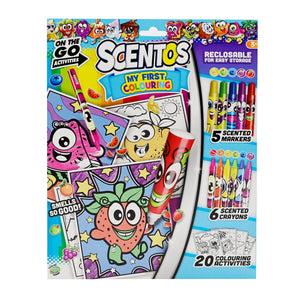 SCENTOS ON THE GO MY FIRST COLOURING - 45178