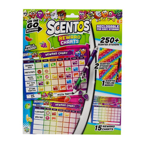 SCENTOS ON THE GO REWARD CHARTS - 45174