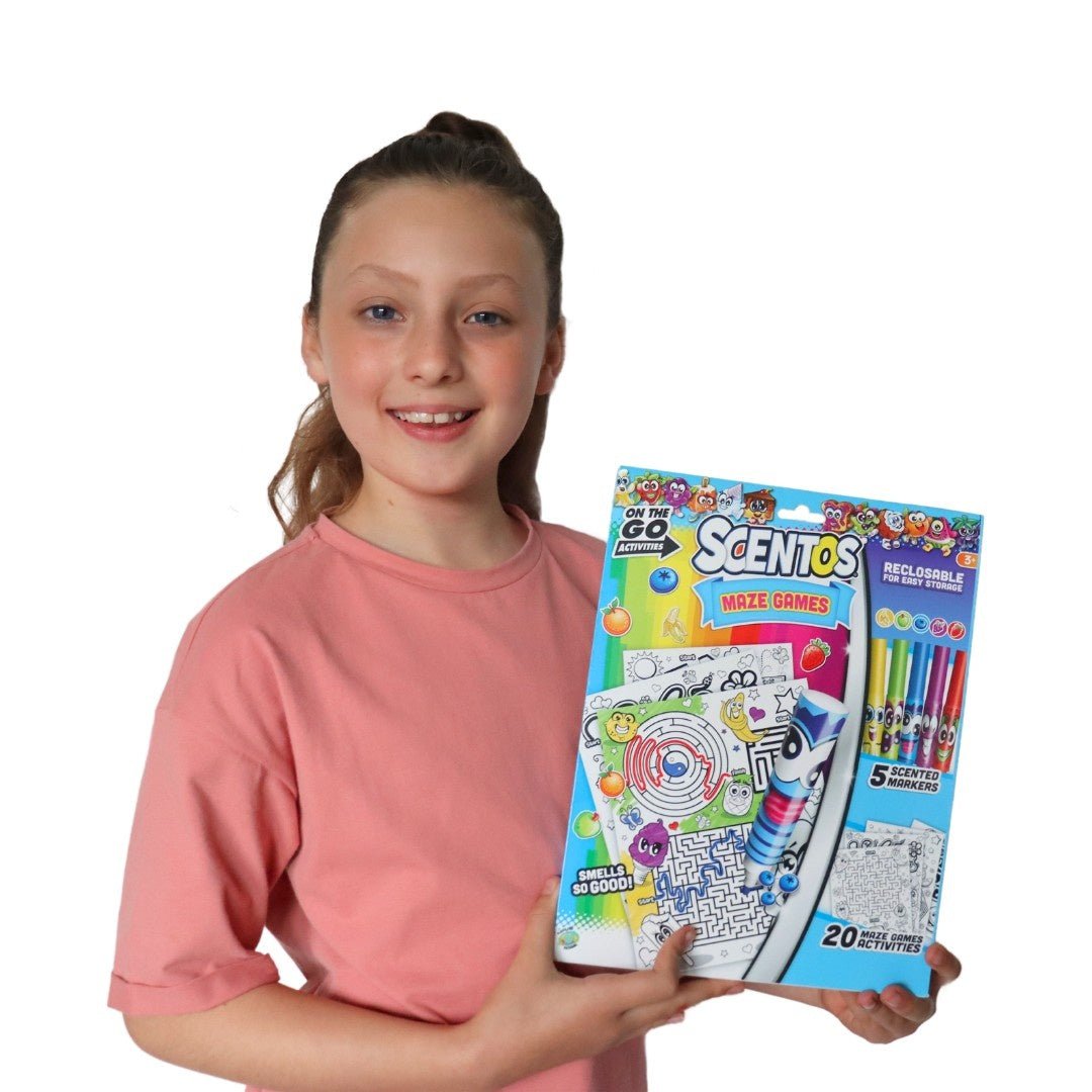 Scentos On The Go Scented Activity Fun Sets - Maze Craze - 45166 - 25