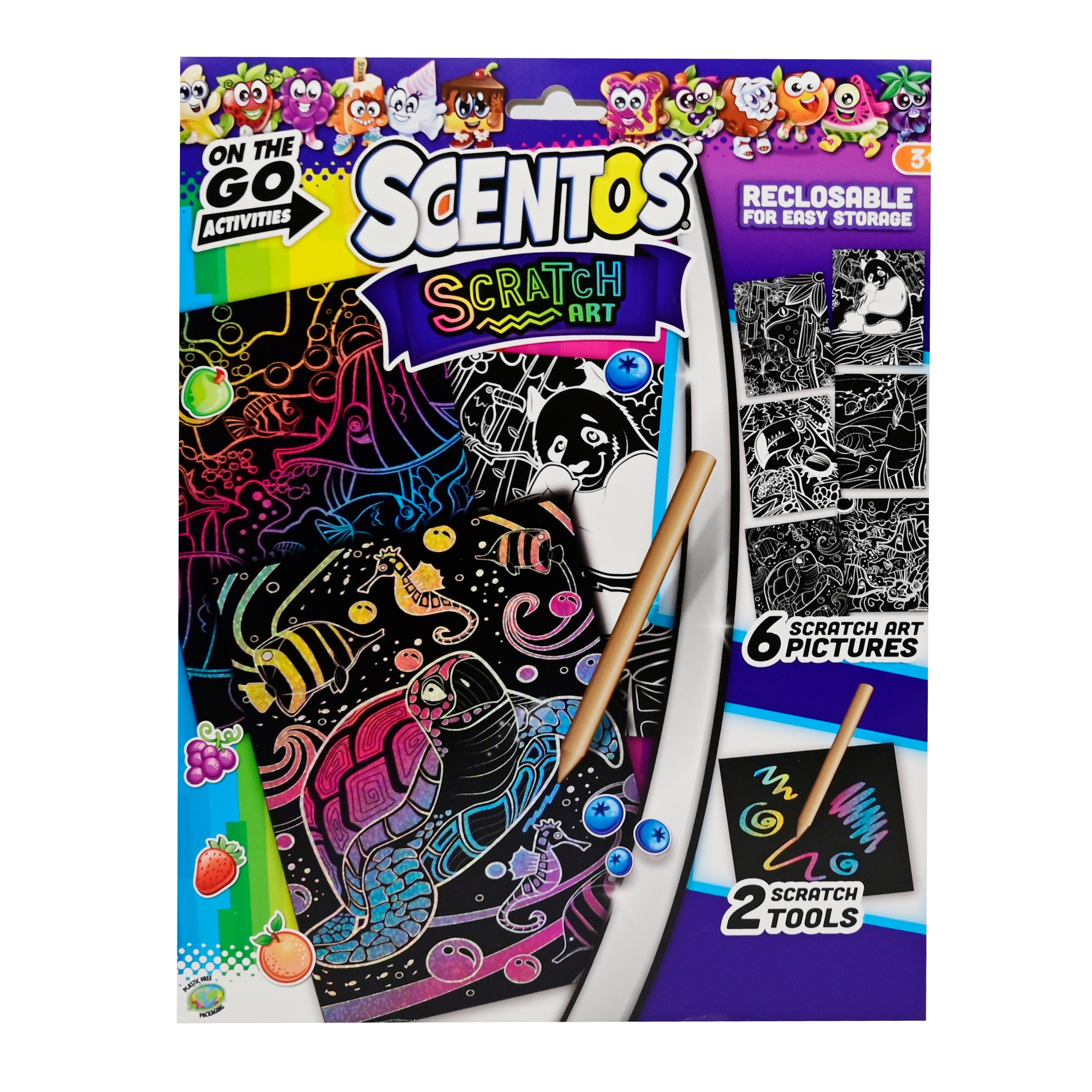 SCENTOS ON THE GO SCRATCH ART - 45180