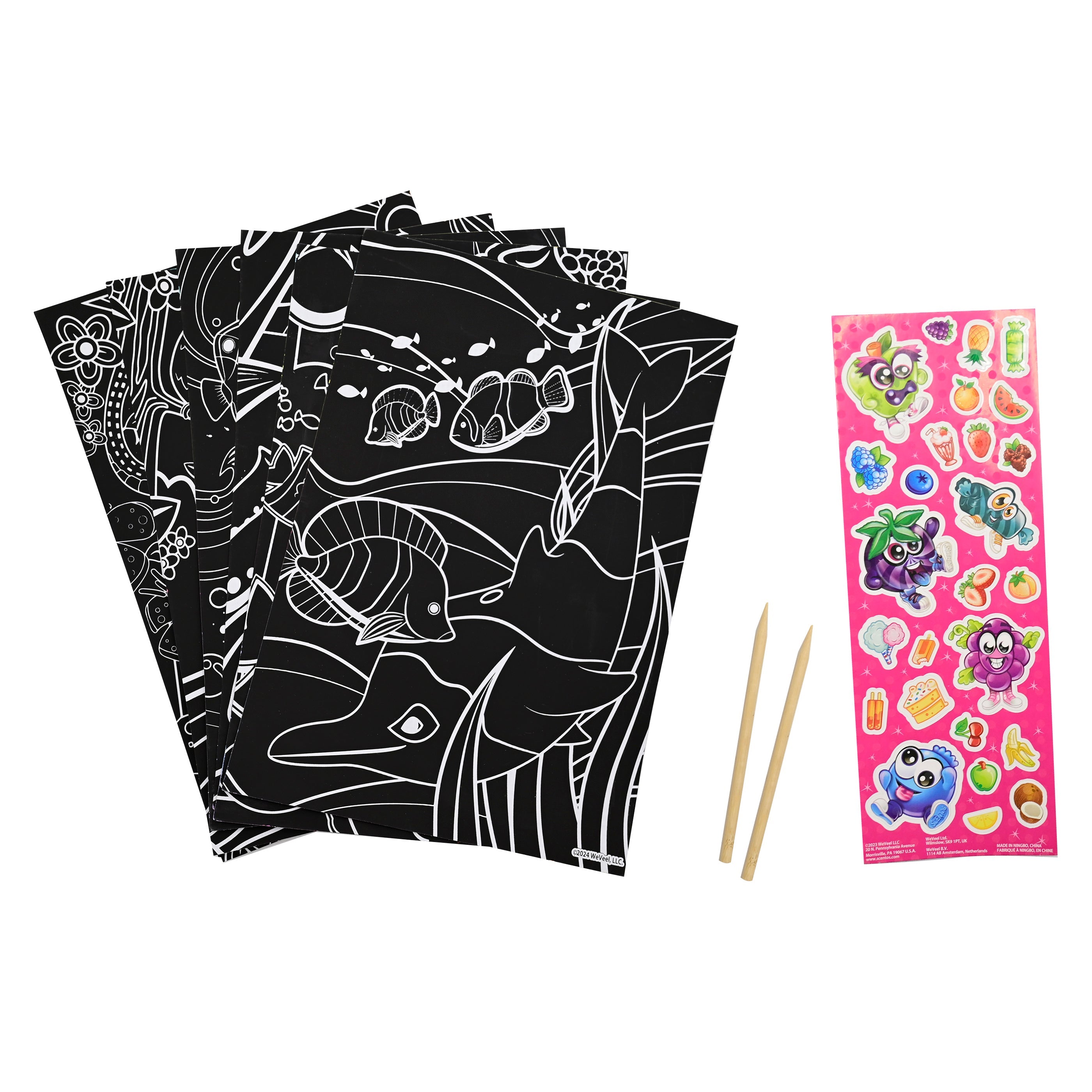 SCENTOS ON THE GO SCRATCH ART - 45180