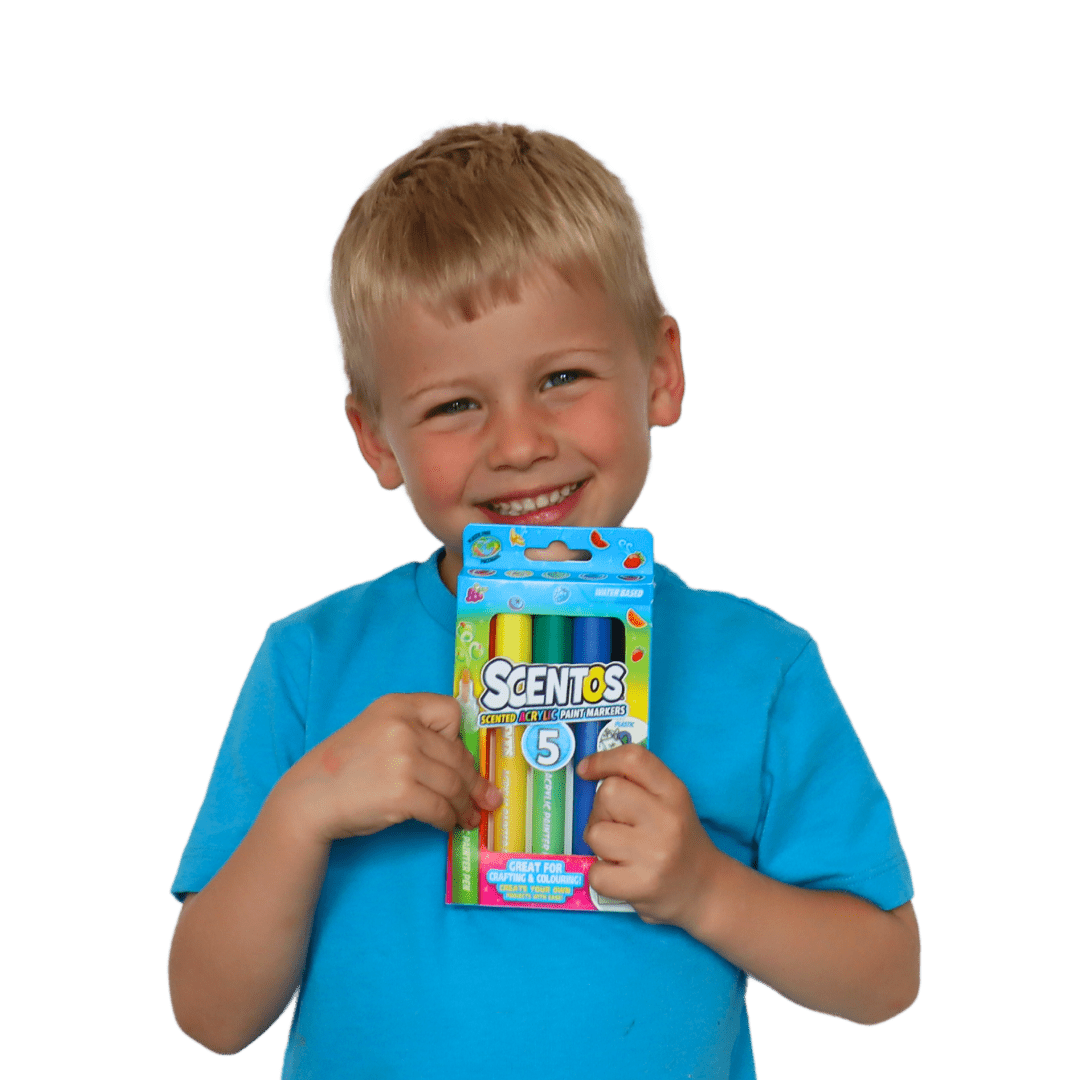  SCENTOS Scented Acrylc Markers Pack of 5 - 20457